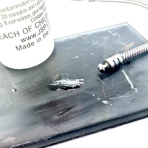 Pandora 925 Authentic Sterling Silver Snake Chain Charm 7” Bracelet - Picture 8 of 8